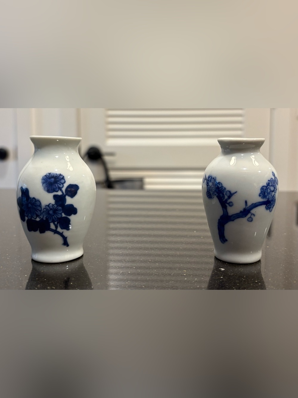 Chinoiserie Mini Floral Vases